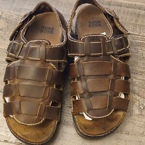 Nunn Bush Mens Vintage Fisherman Sandals Size 7 M